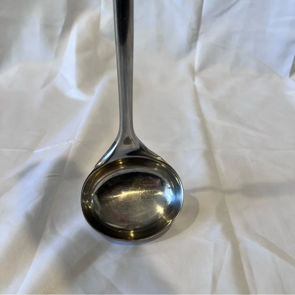 Vintage Ekco Eterna 18/8 Stainless Steel Soup Ladle Serving Utensil Kitchenware